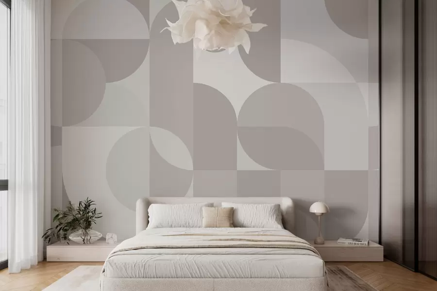 murales de pared Elegante tendencia geométrica w03058v1