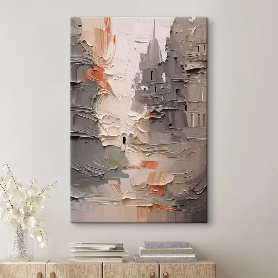 murales de pared Paisaje urbano abstracto s42906