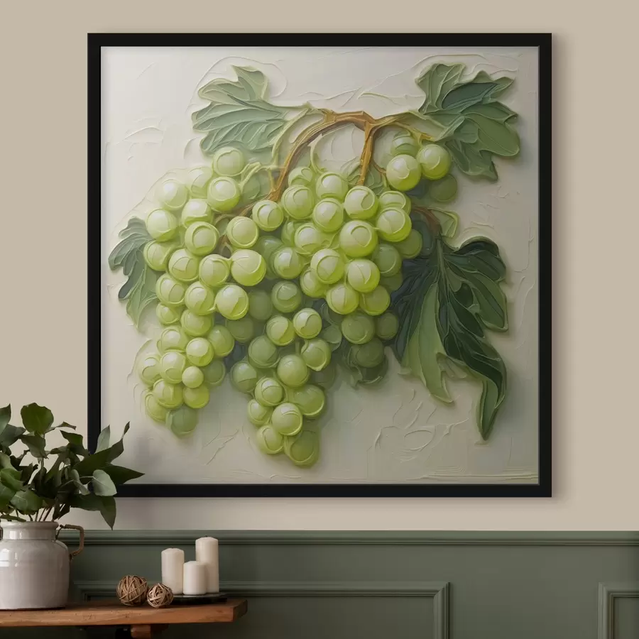 murales de pared Uvas verdes f42896