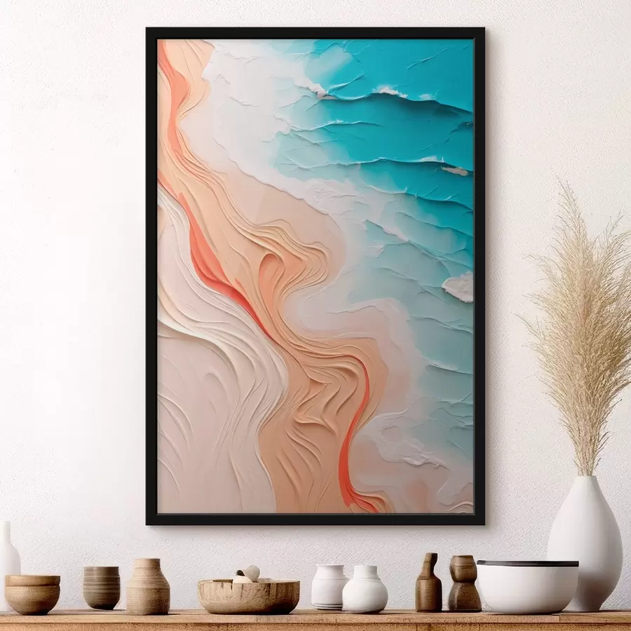 murales de pared Paisaje marino abstracto f42903