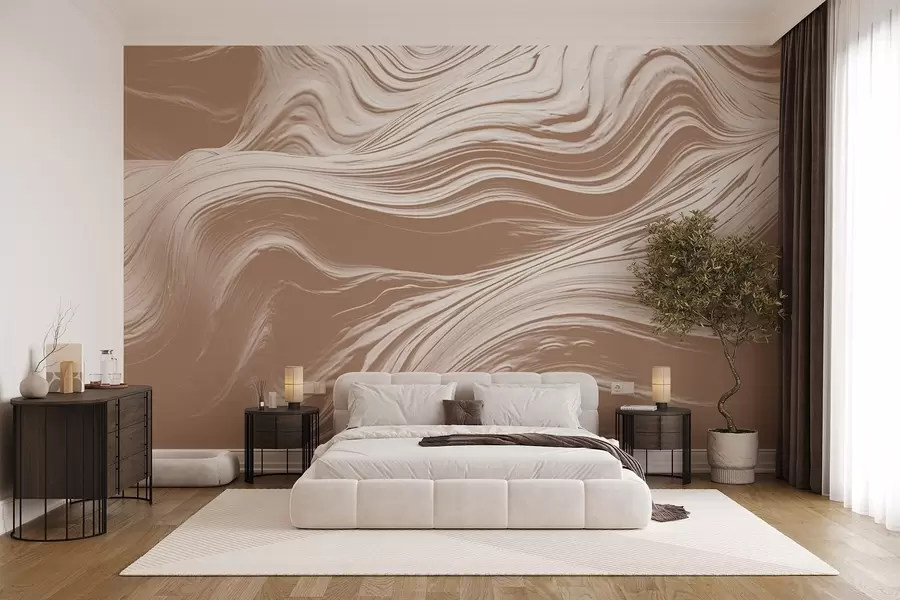 murales de pared Textura abstracta delicada y ligera w08751v1