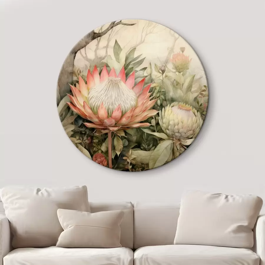 murales de pared Plantas tropicales r42894