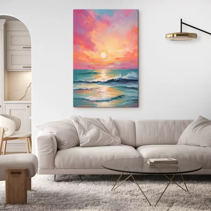 murales de pared Amanecer en el mar s42943