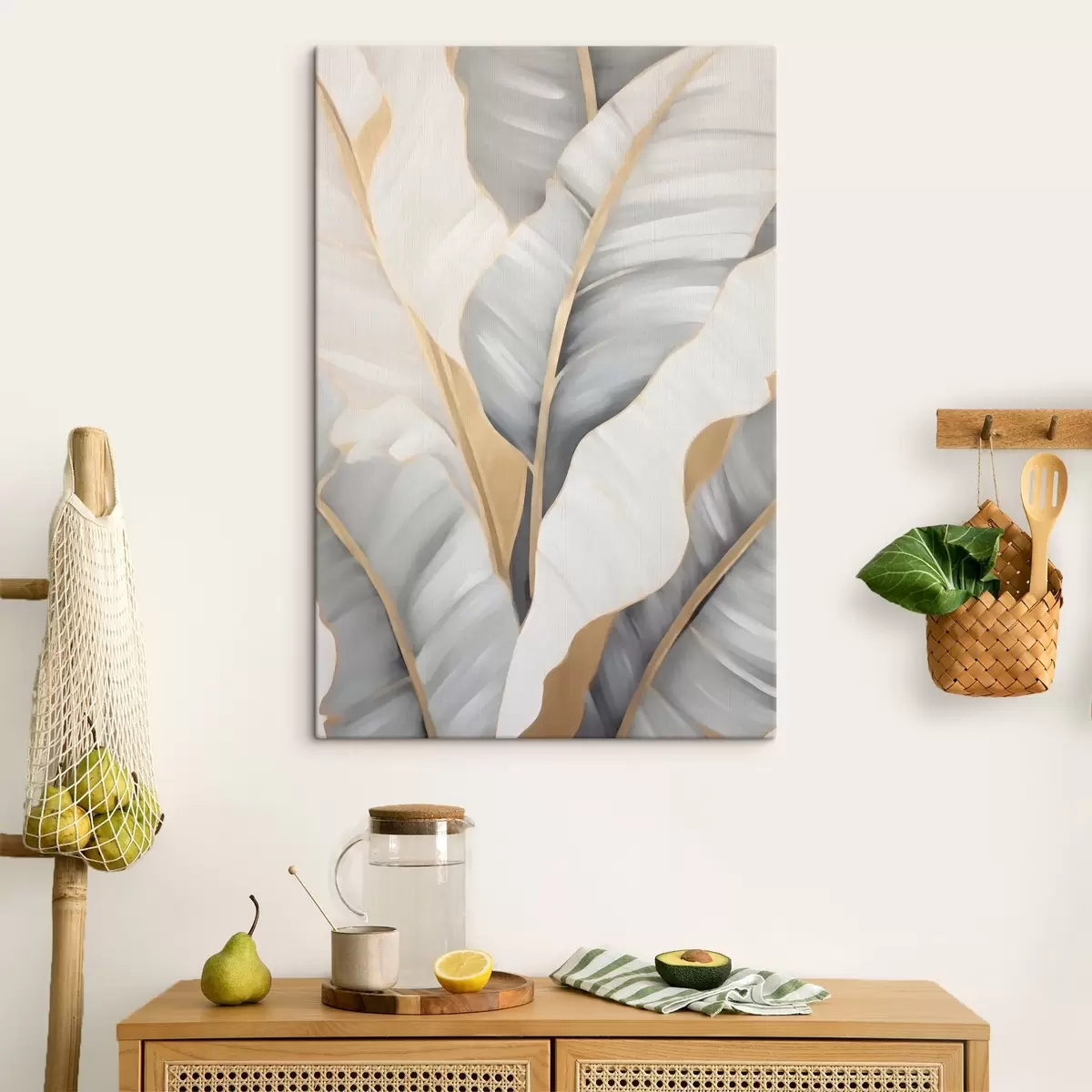 murales de pared Hojas de plátano s42945