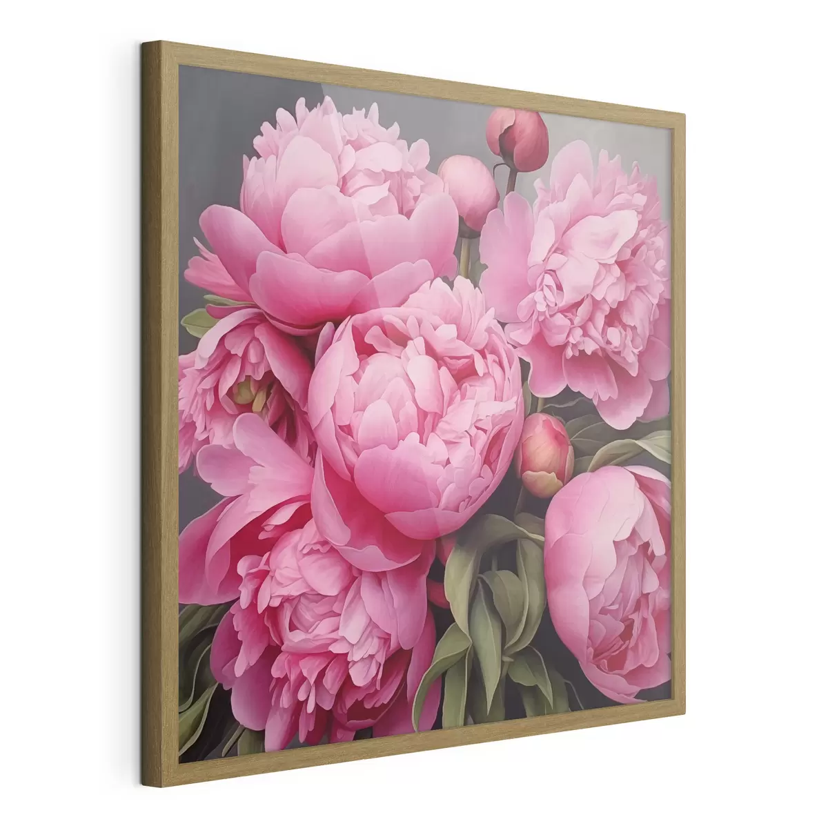 Poster peonías rosadas f42944