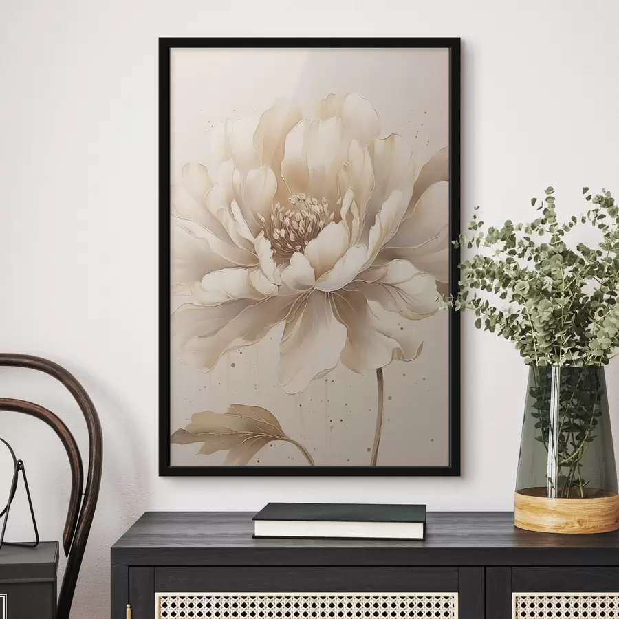 murales de pared Peonía f42948