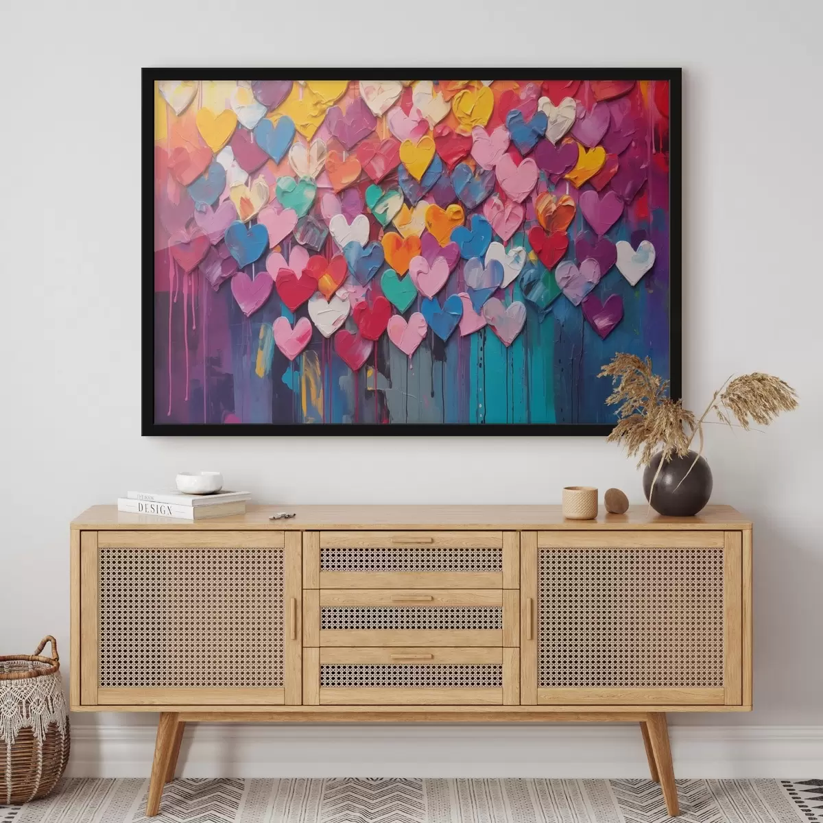 Poster Corazones f42949