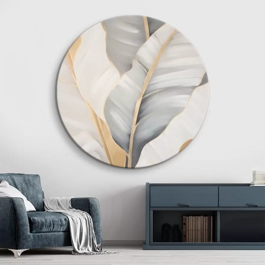 murales de pared Hojas de plátano r42945