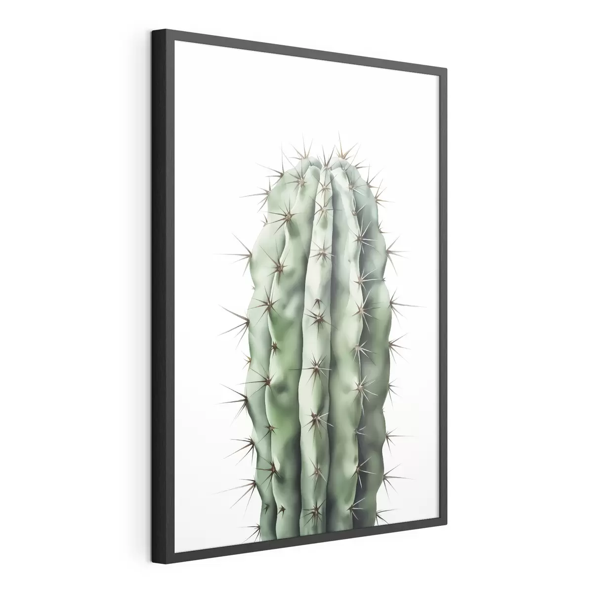 Poster Acuarela imitación cactus f42961