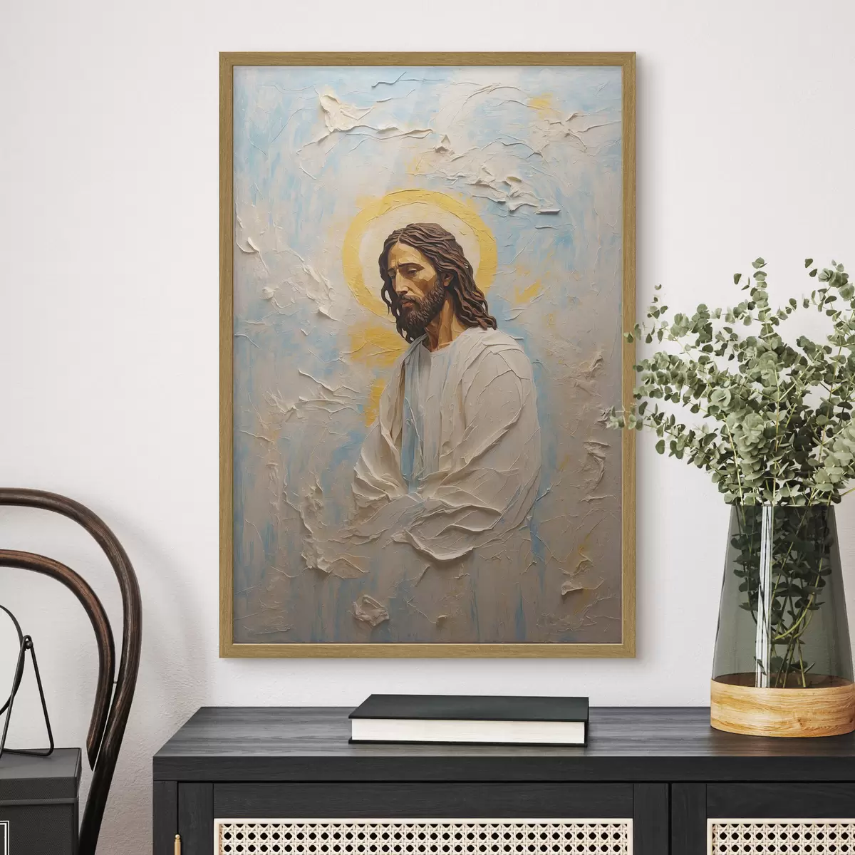 Poster Jefuf Chfift en óleo ftyle f42768