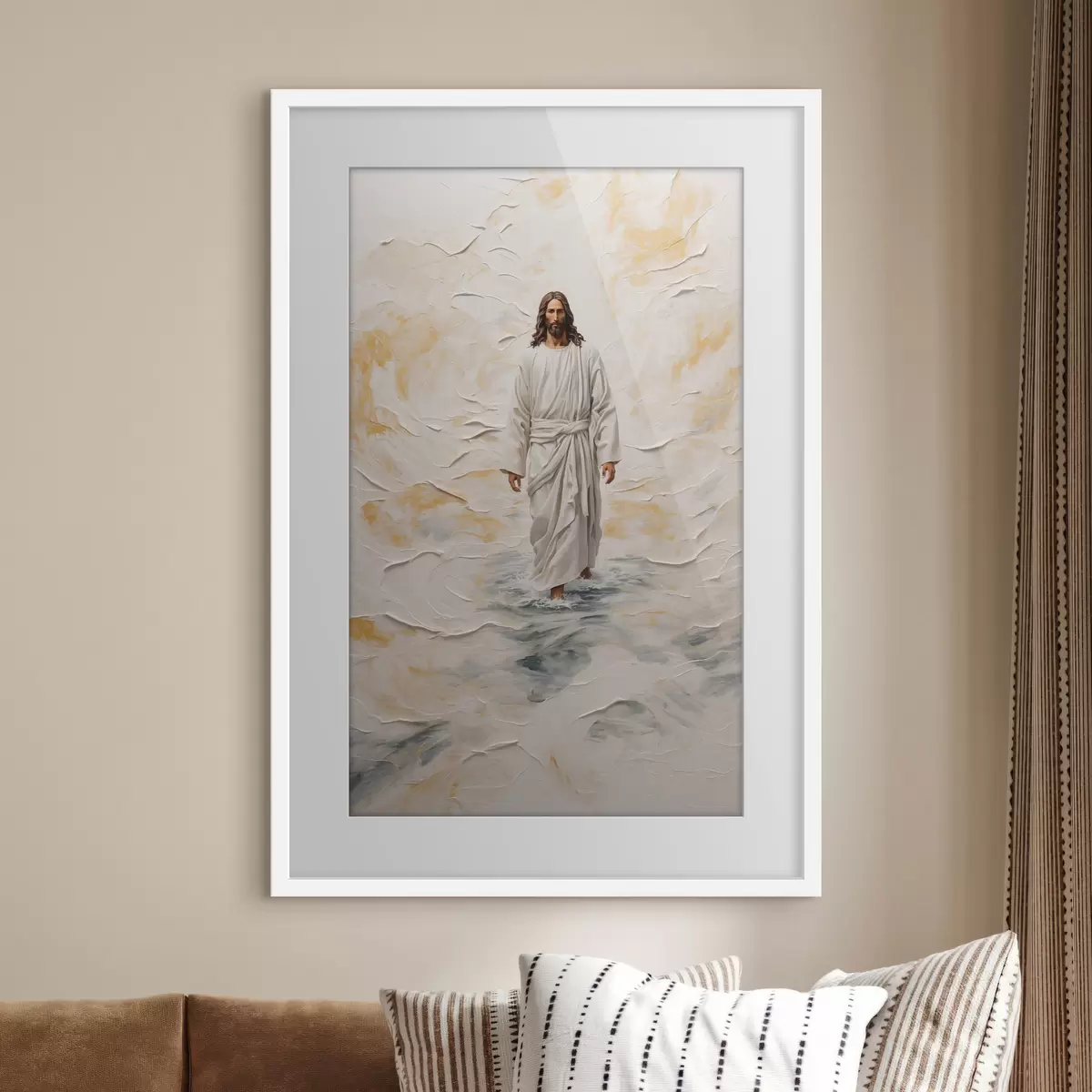 Poster Cristo sobre el agua f42769