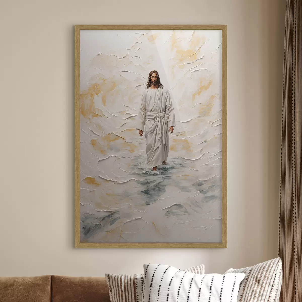 Poster Cristo sobre el agua f42769