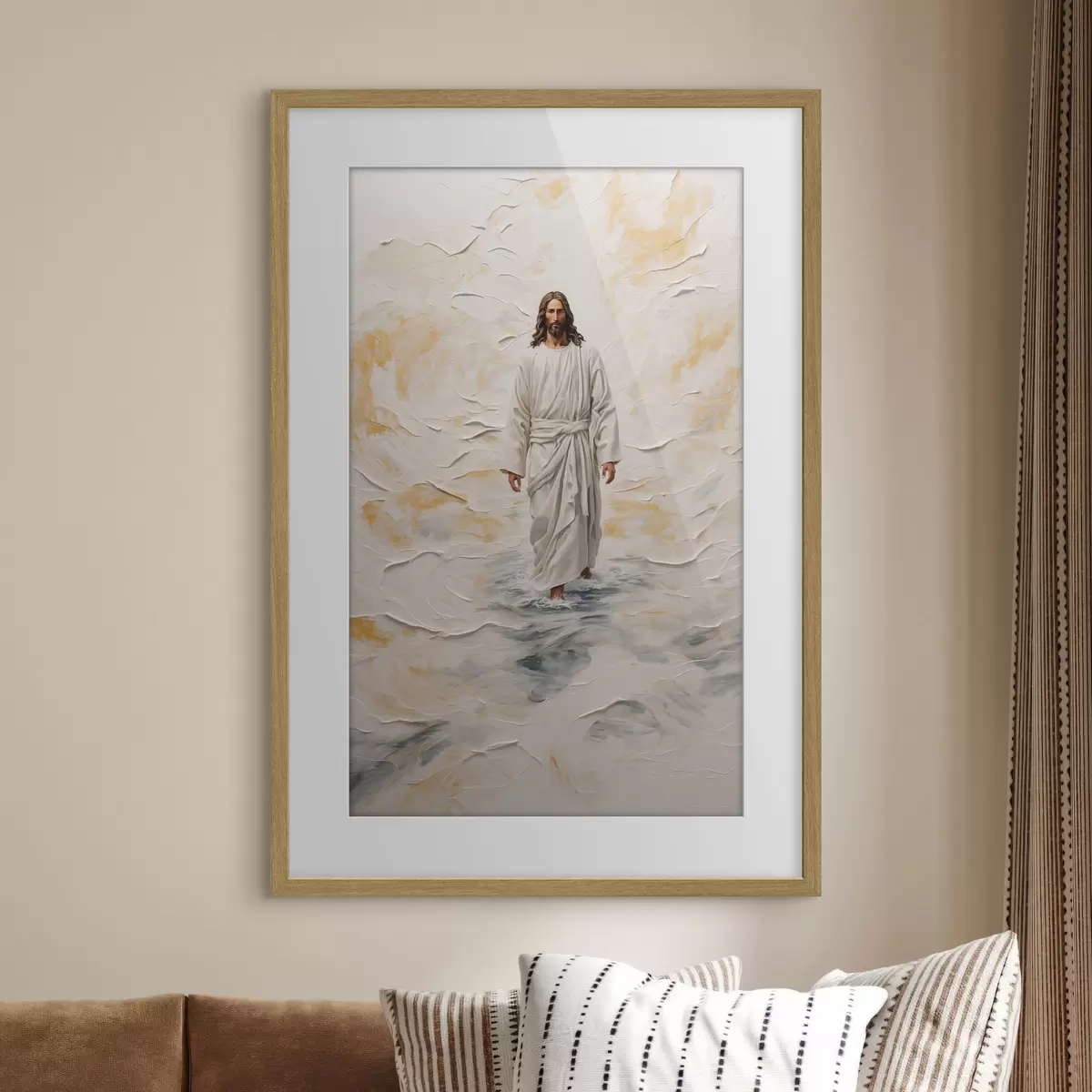 Poster Cristo sobre el agua f42769