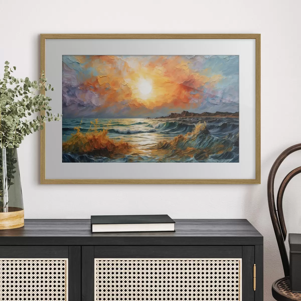 Poster El mar enciende el cielo f42920