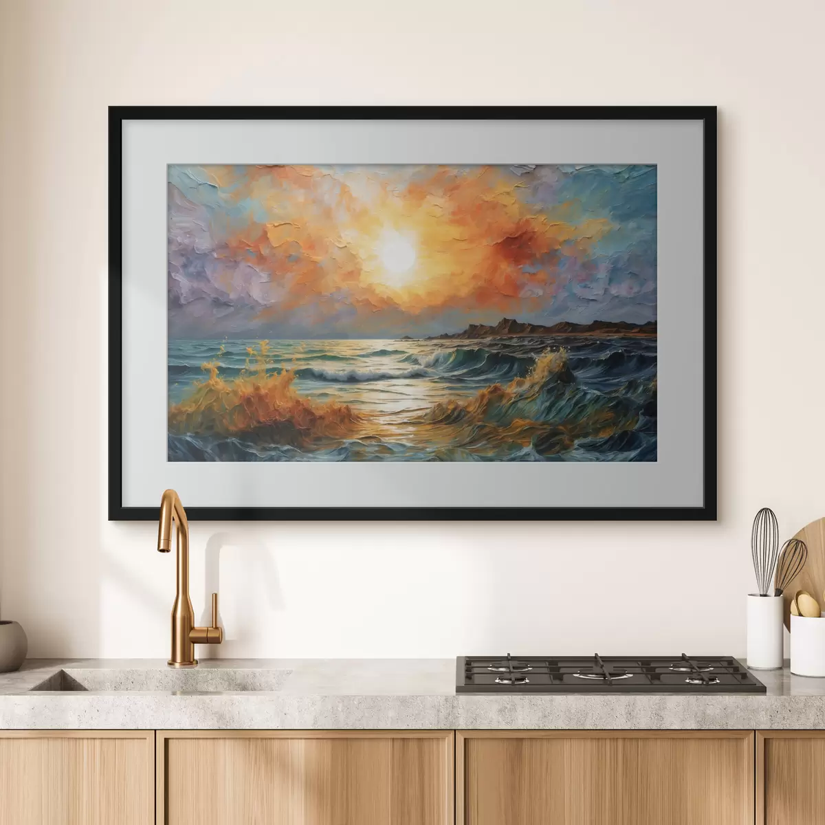 Poster El mar enciende el cielo f42920