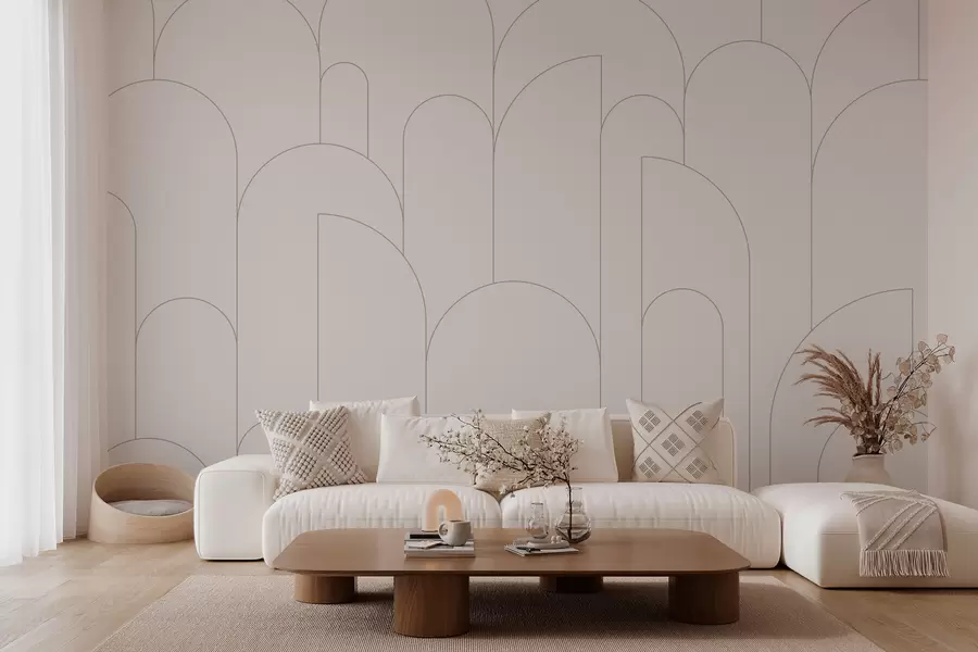 murales de pared Arcos minimalistas w03145