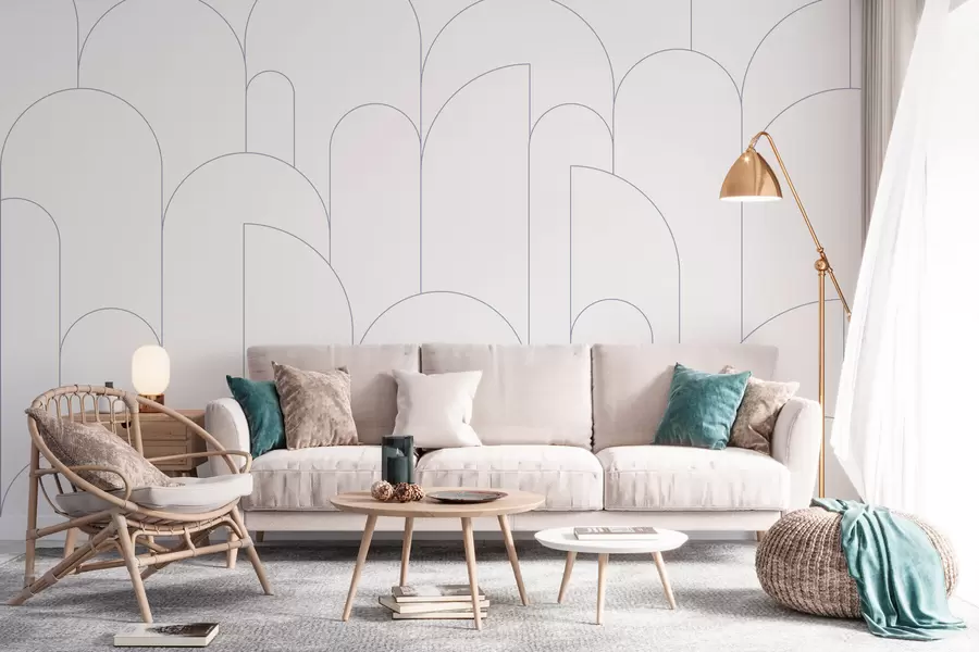murales de pared Arcos minimalistas w03145v2