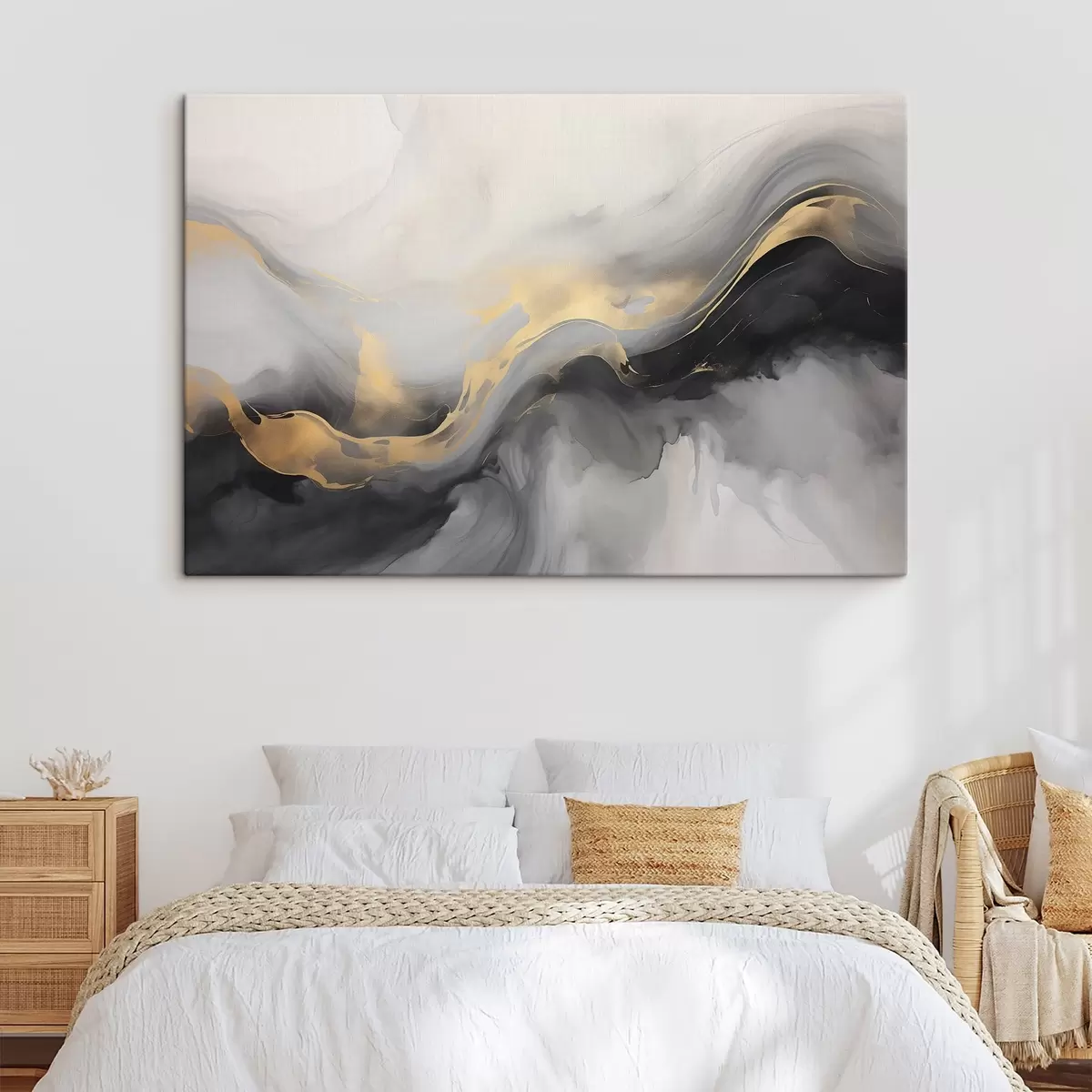 murales de pared Imitación de acuarela, abstracción s42889