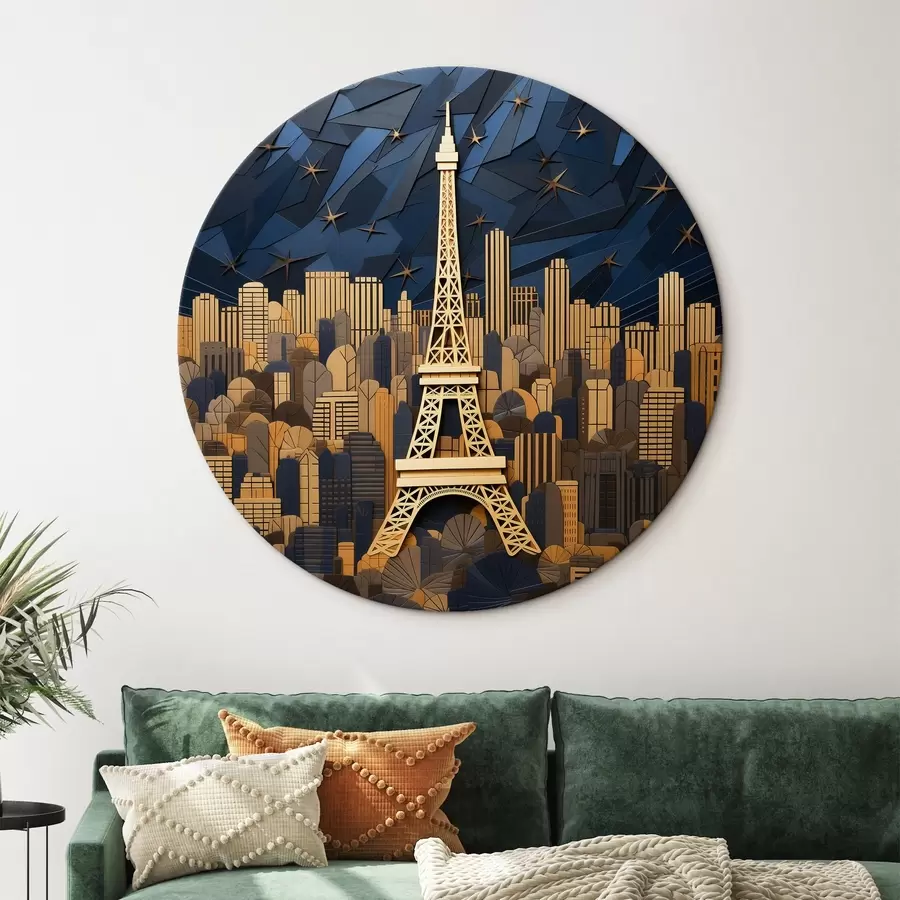 murales de pared Torre Eiffel r42887