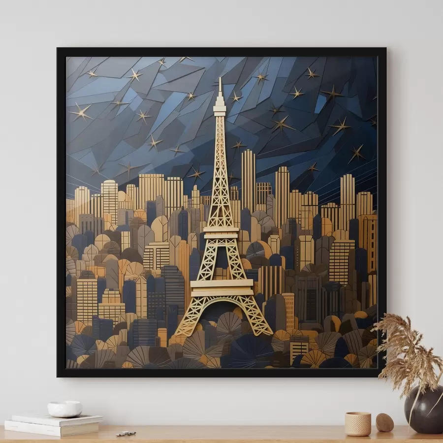 murales de pared Torre Eiffel f42887