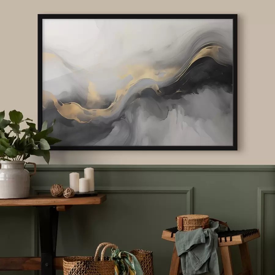 murales de pared Imitación de acuarela, abstracción f42889