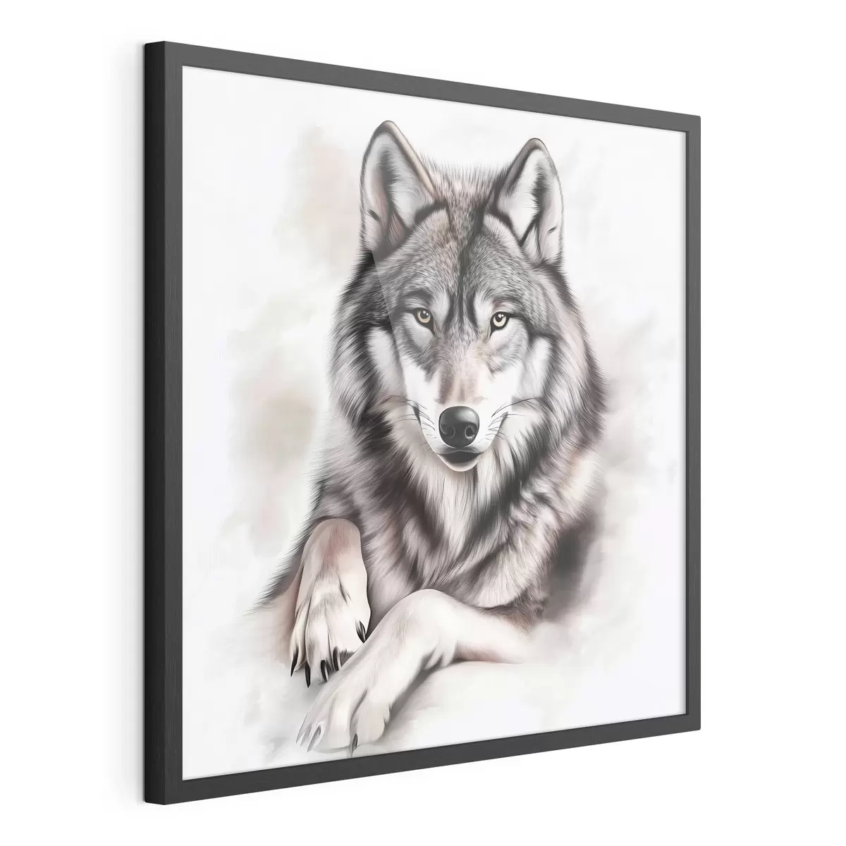 Poster Un hermoso lobo f42985
