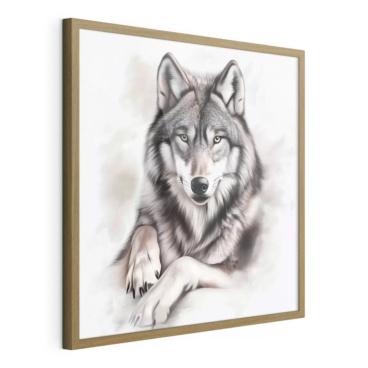 Poster Un hermoso lobo f42985