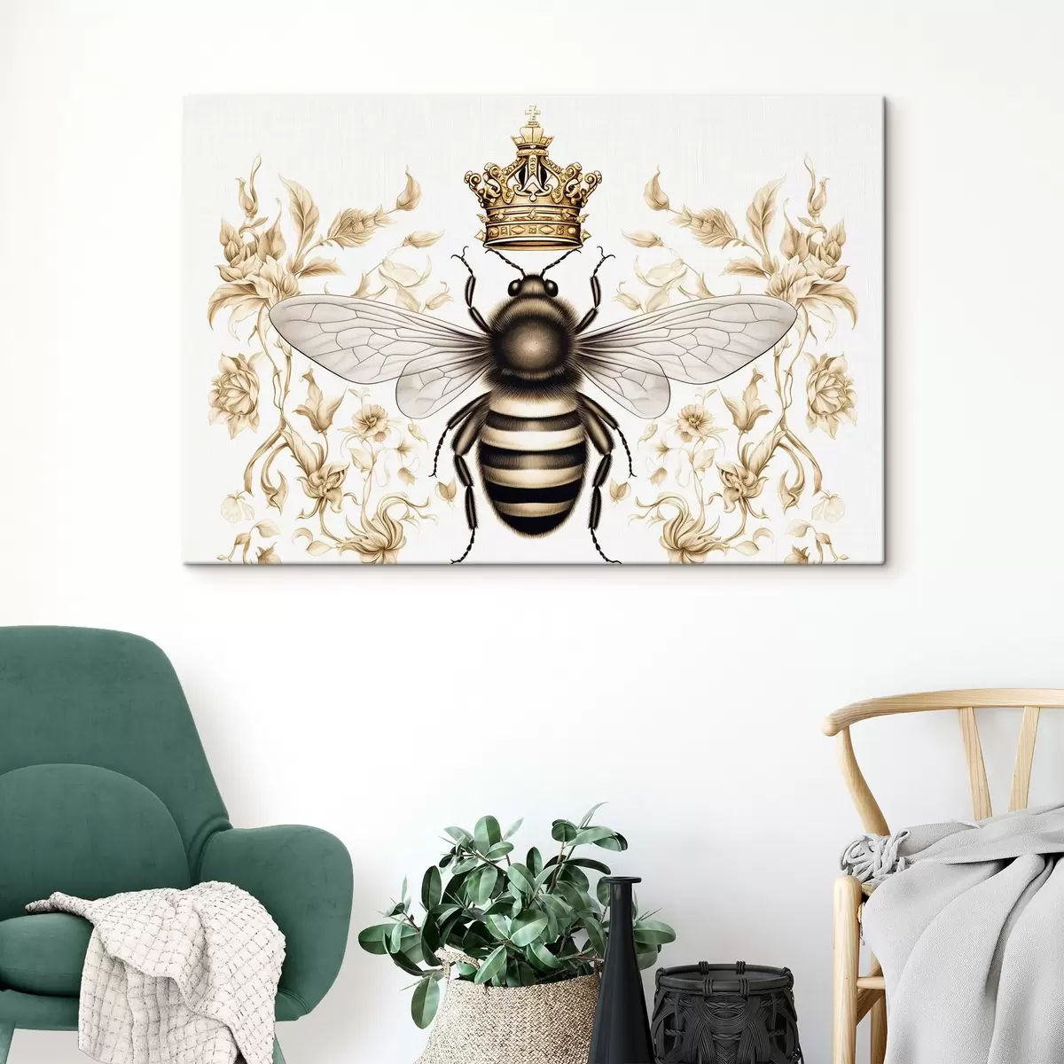 murales de pared Abeja reina s43026