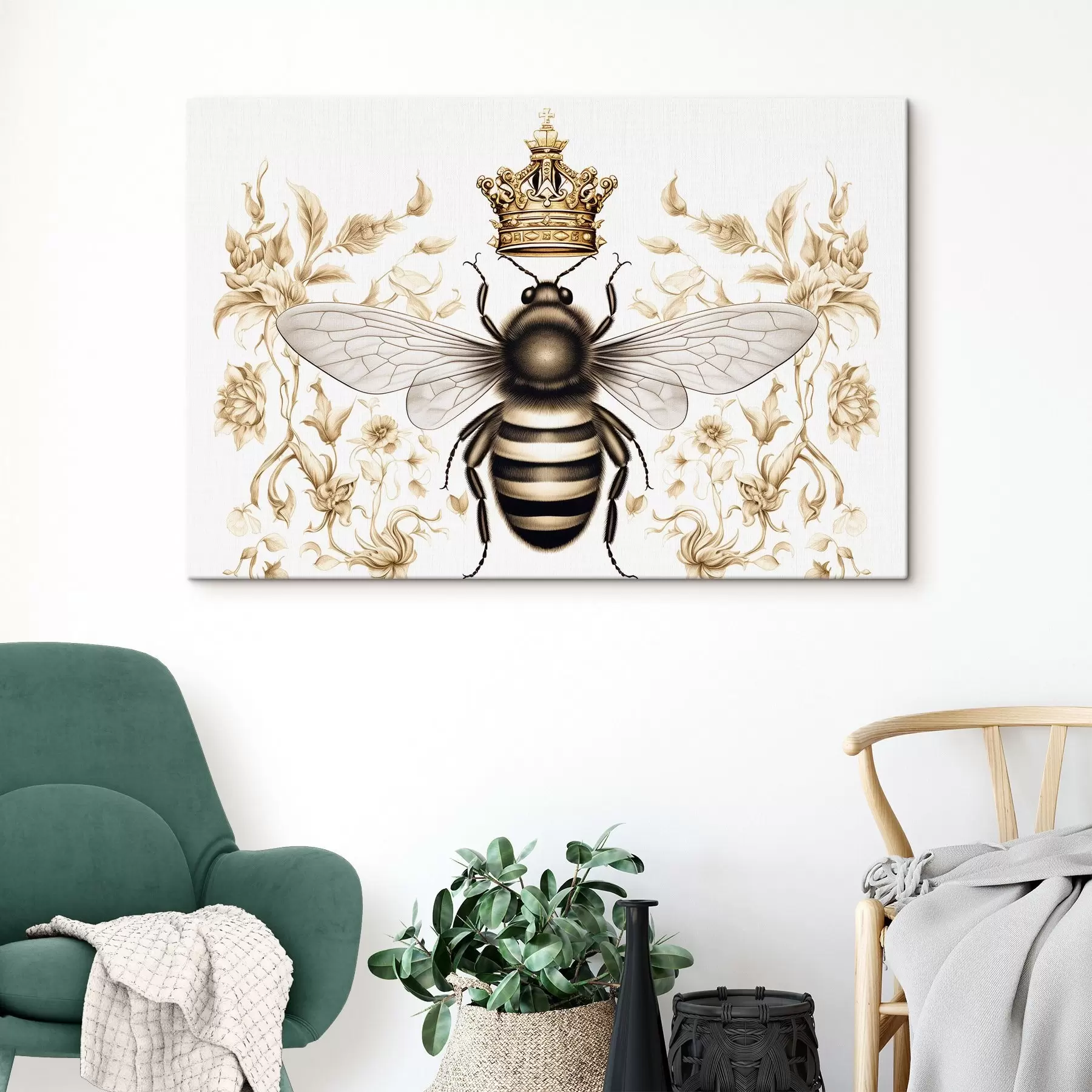 murales de pared Abeja reina s43026