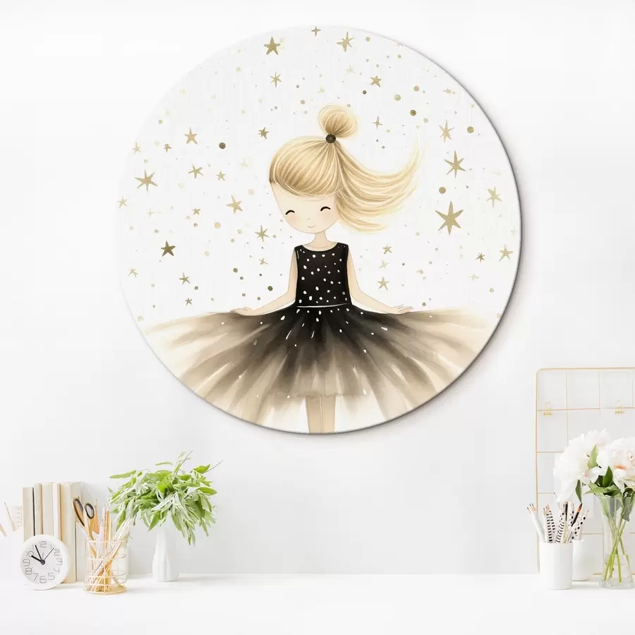 murales de pared Bonita bailarina r43034