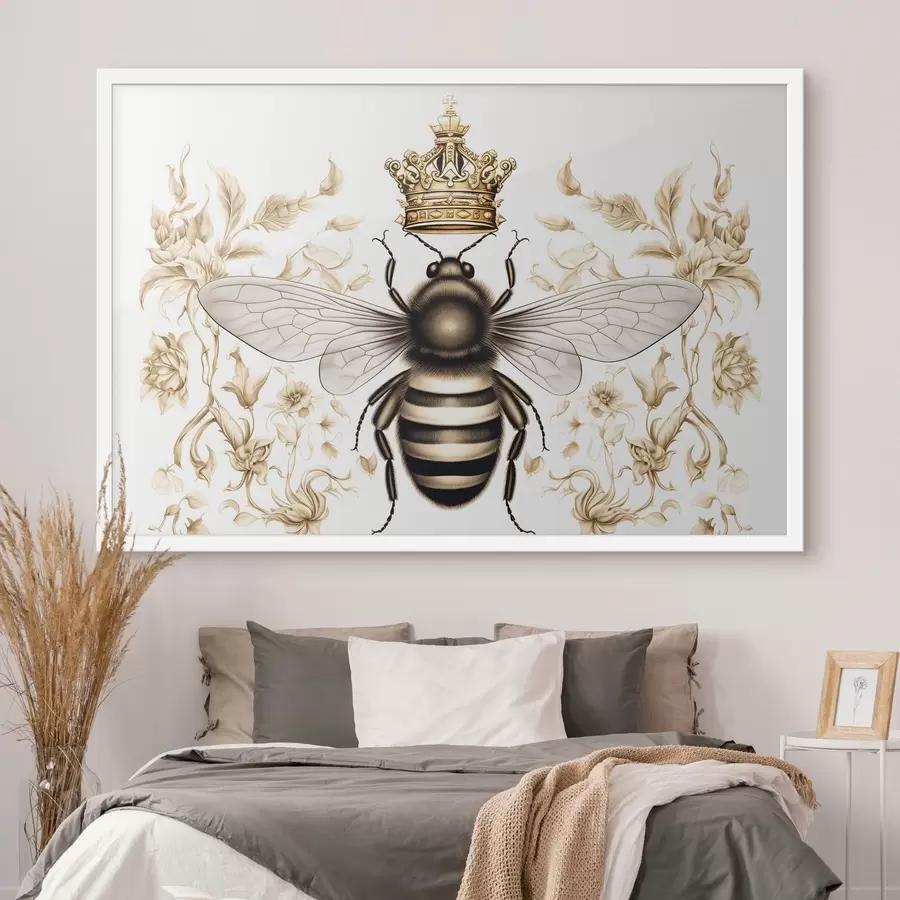 murales de pared Abeja reina f43026