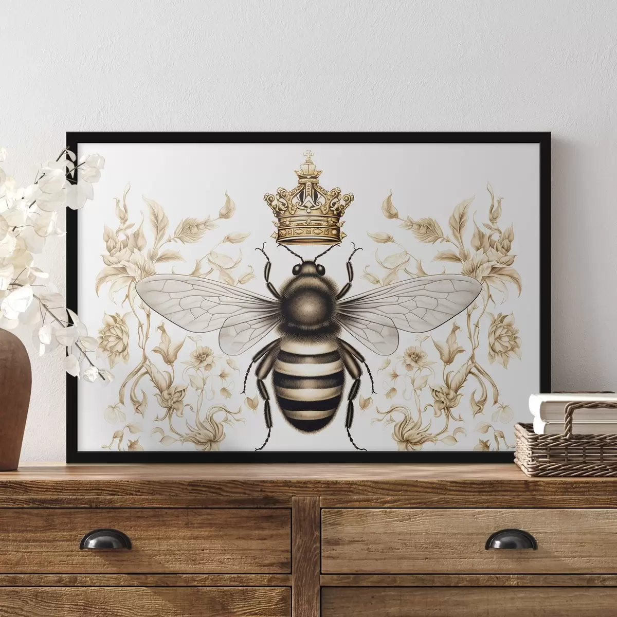 Poster Abeja reina f43026