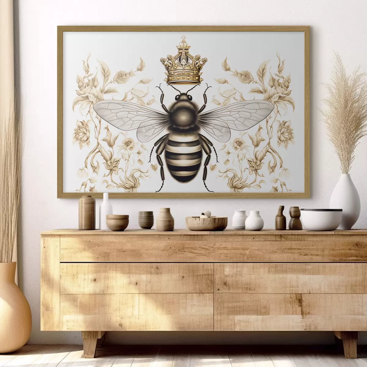 Poster Abeja reina f43026