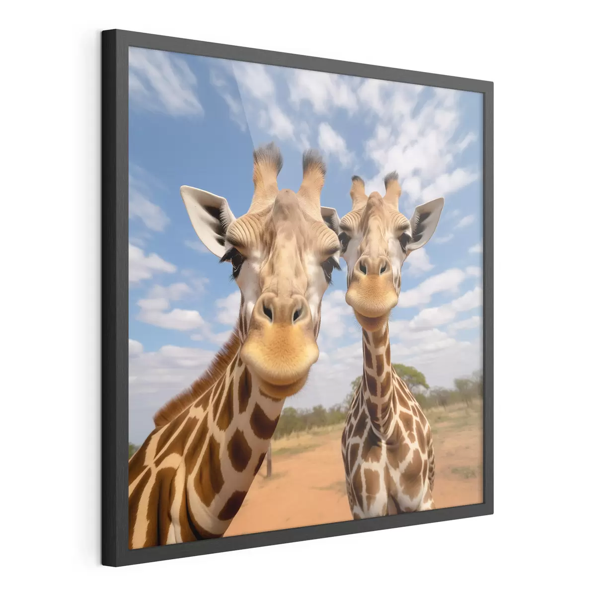 Poster Un par de jirafas f43027