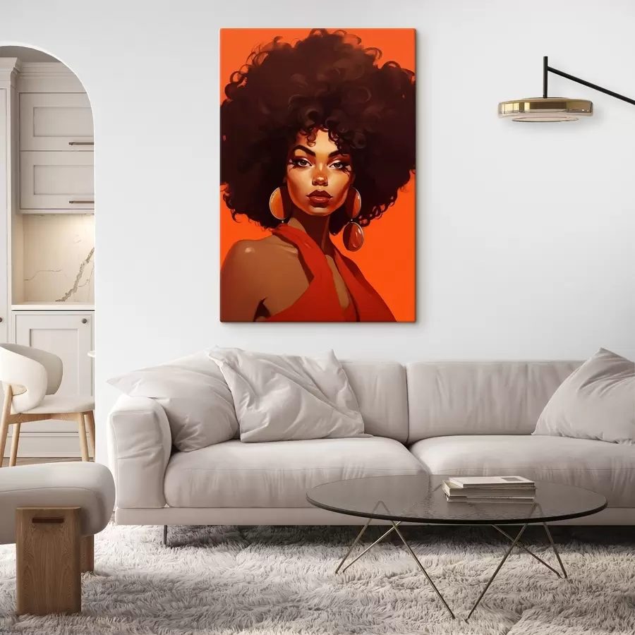 murales de pared Retrato de mujer s43005