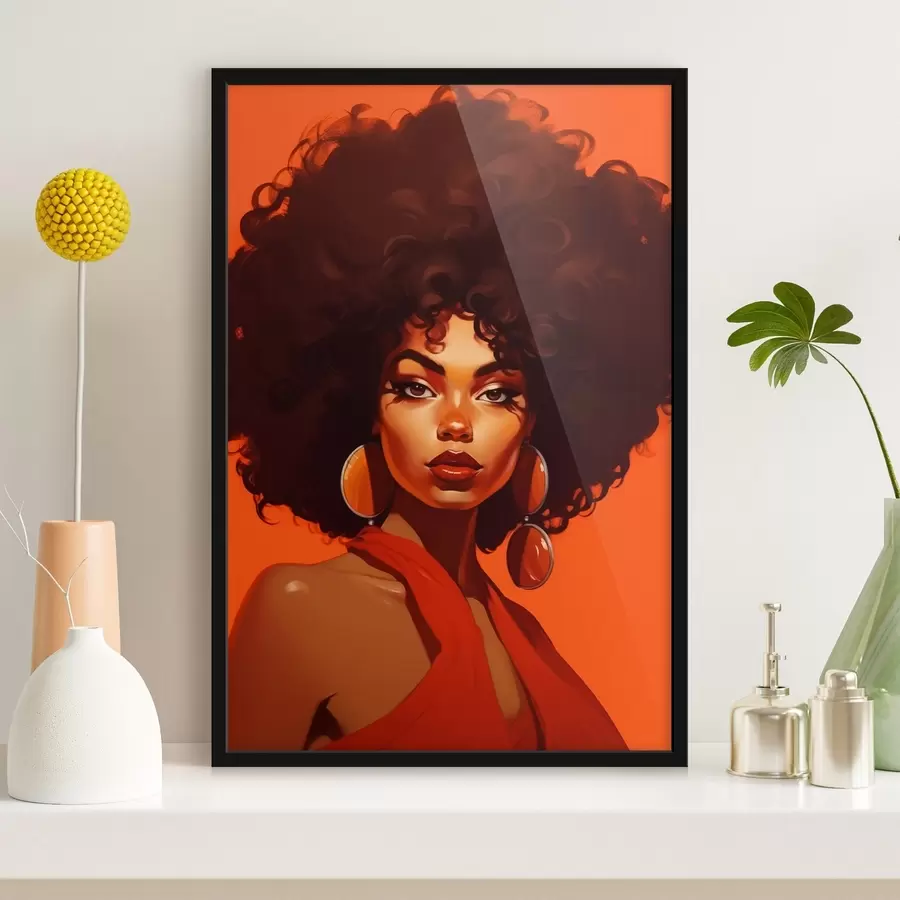 murales de pared Retrato de mujer f43005