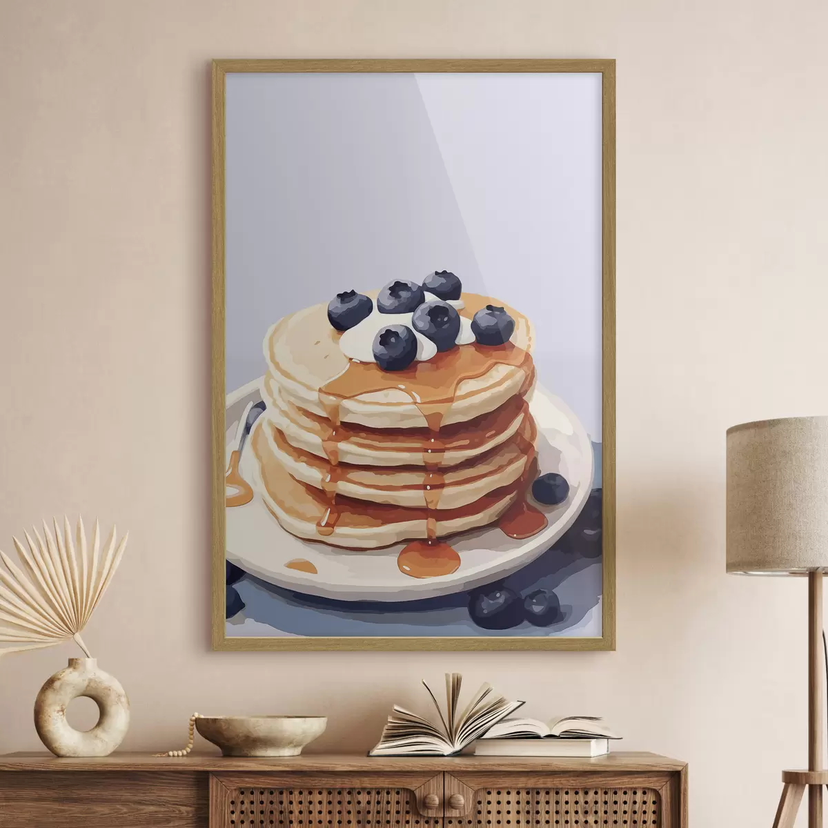 Poster Desayuno del día libre f43009