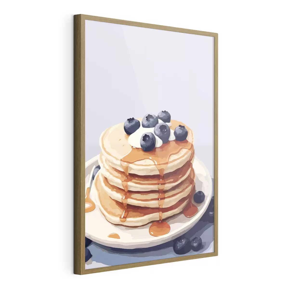 Poster Desayuno del día libre f43009