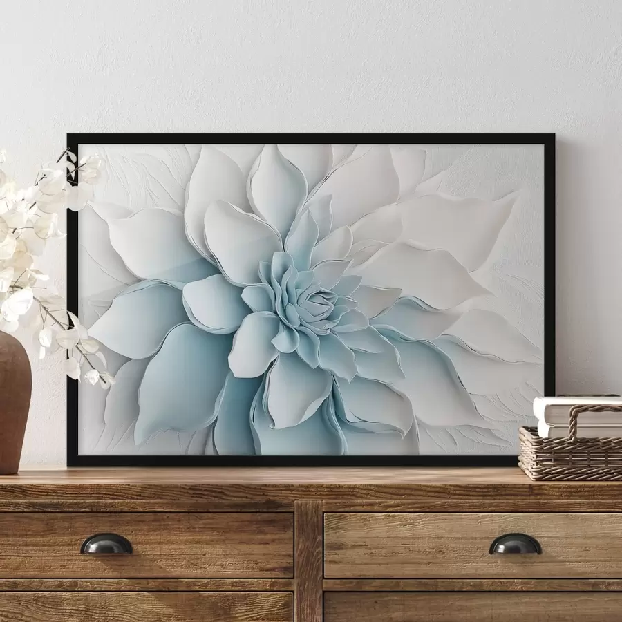 murales de pared Flor grande f43023