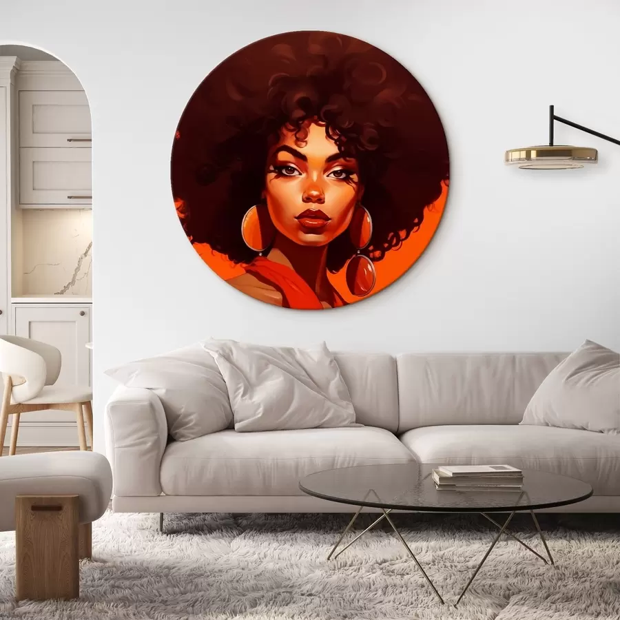 murales de pared Retrato de mujer r43005