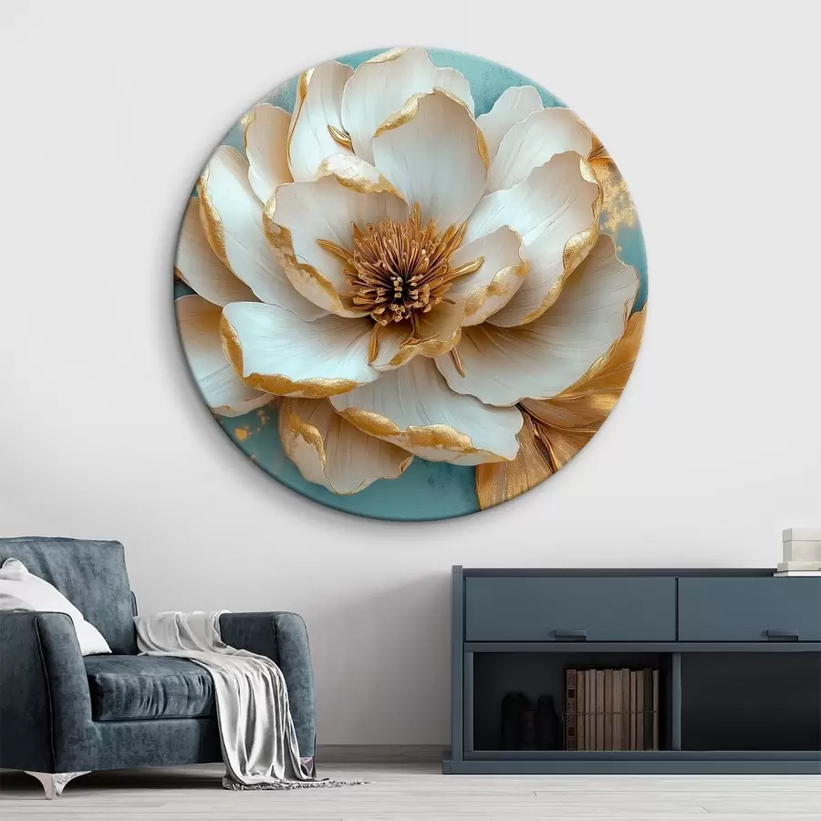 murales de pared Flor grande r43022