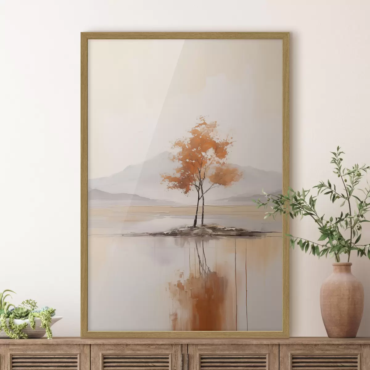 Poster Isla de otoño f43147