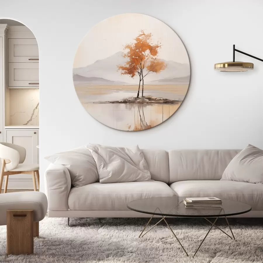 murales de pared Isla de otoño r43147