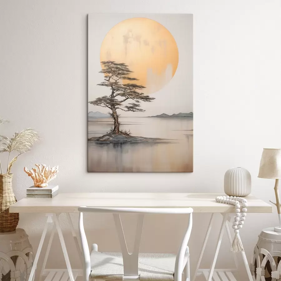 murales de pared Silencio sobre el agua