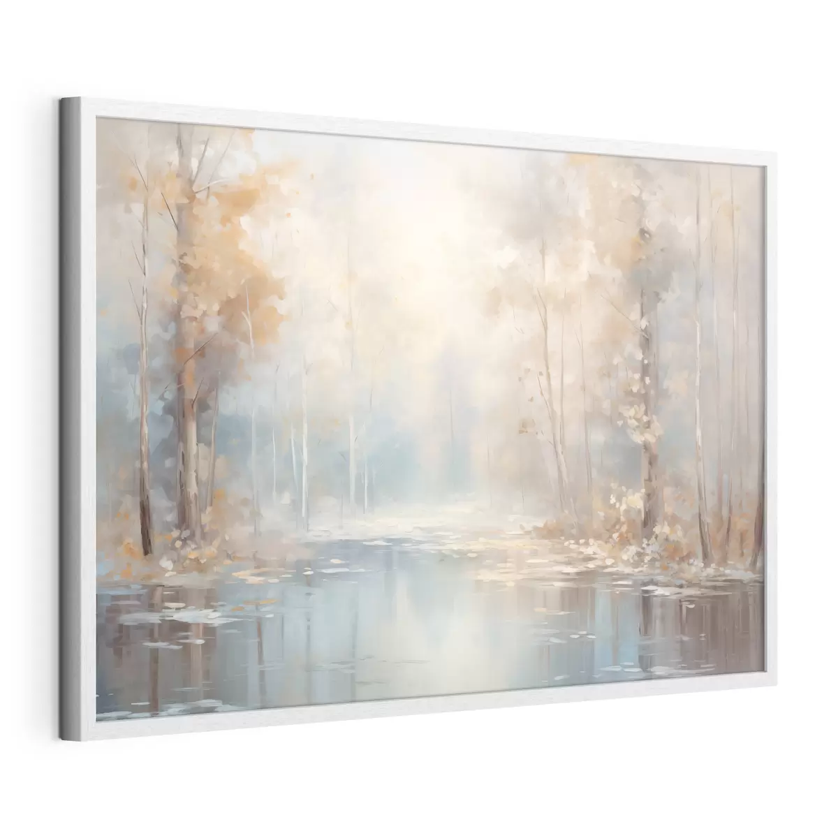 Poster Bruma de otoño sobre el río f43167
