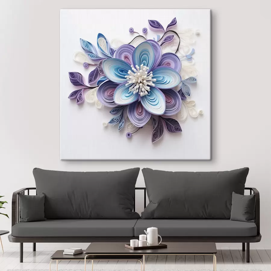 murales de pared Flor abstracta s43123