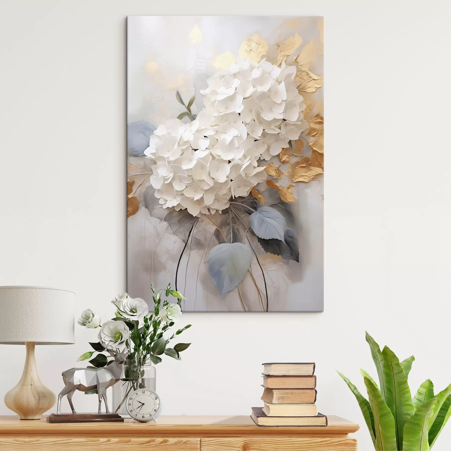 murales de pared Hortensia exuberante s43130