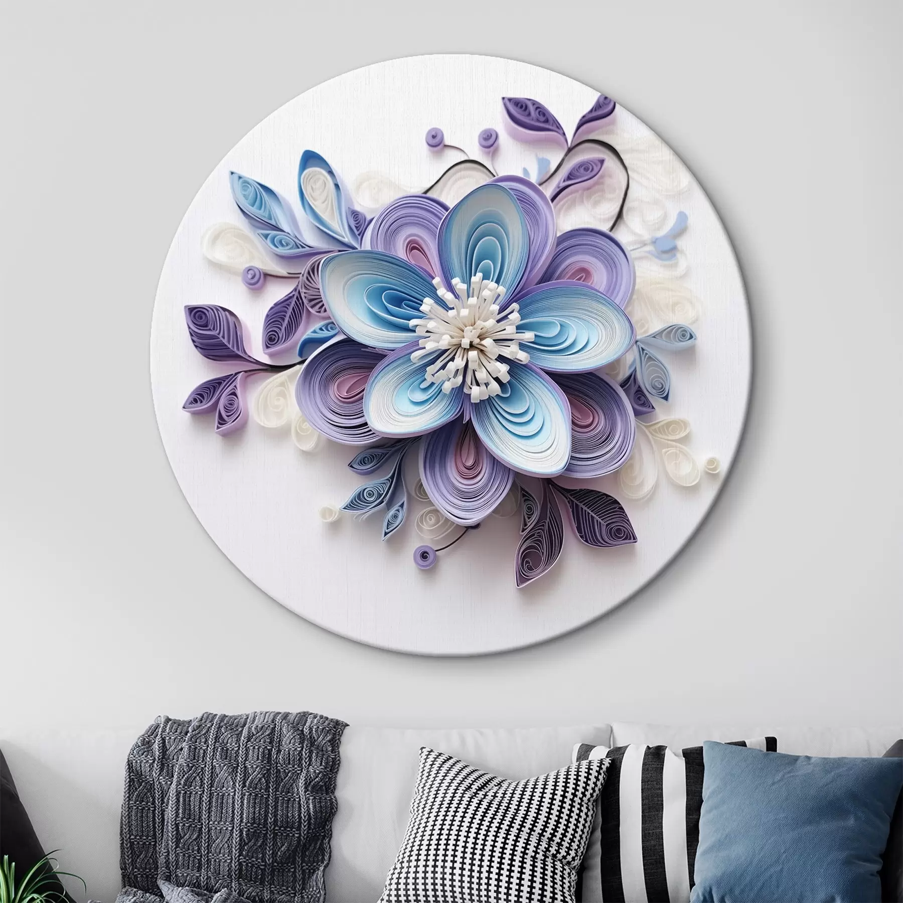 murales de pared Flor abstracta r43123