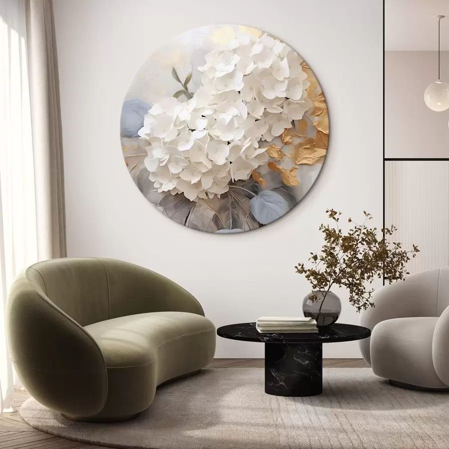 murales de pared Hortensia exuberante r43130