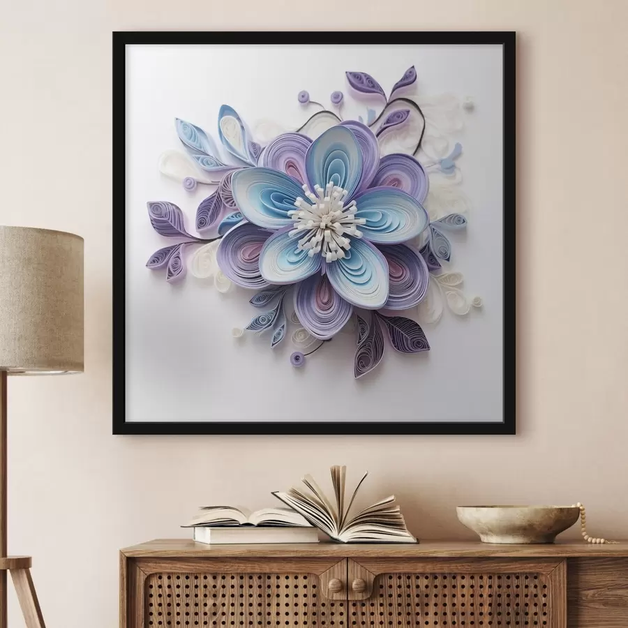 murales de pared Flor abstracta f43123